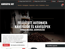 Tablet Screenshot of kavegepek.net